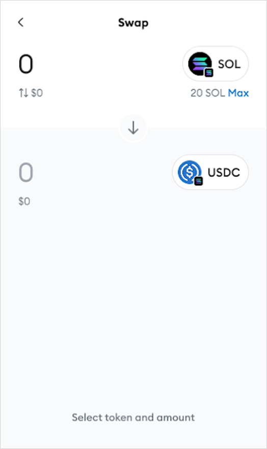 MetaMask extension bridge screen solana