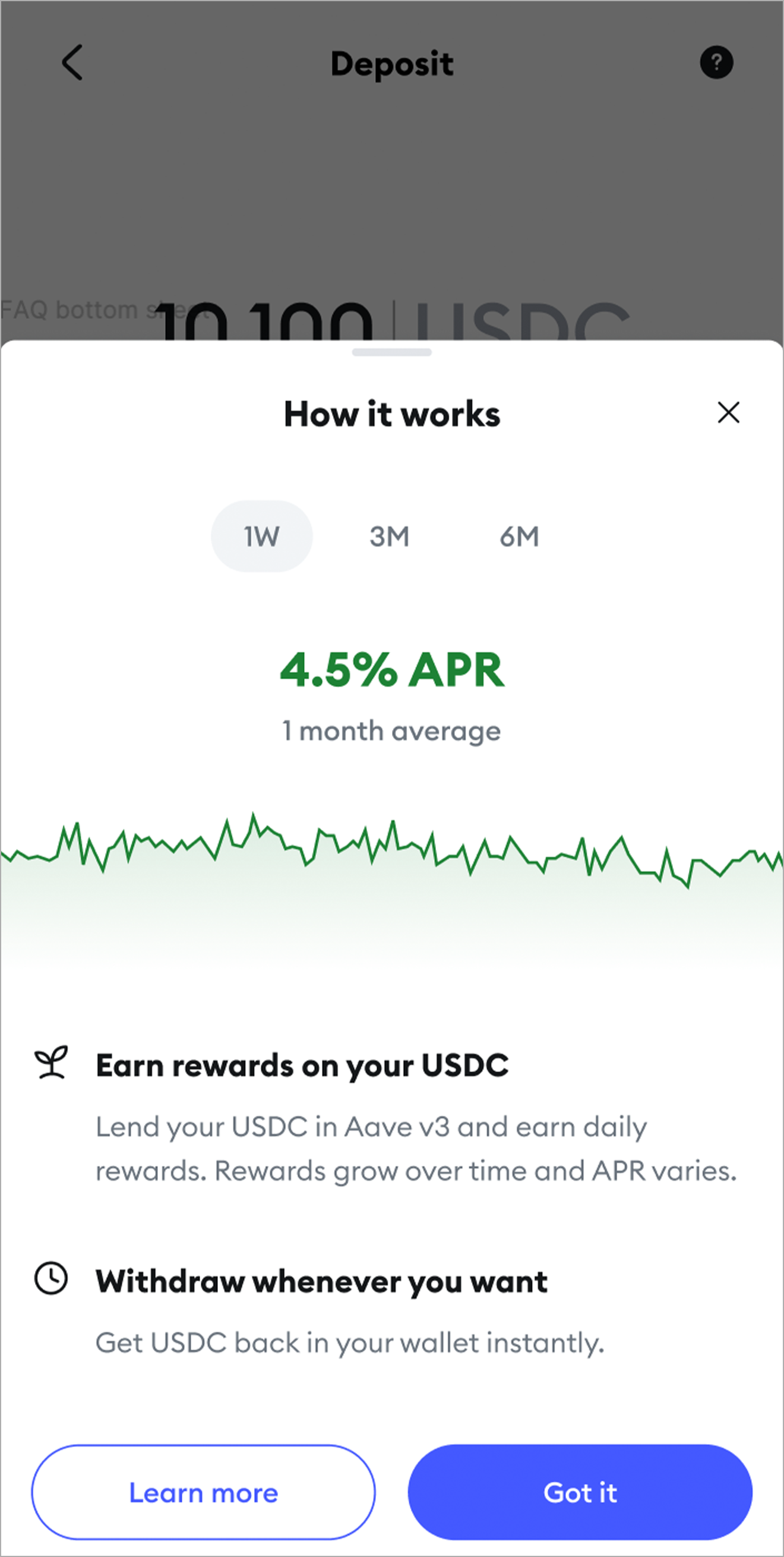 MetaMask Mobile earn how it works