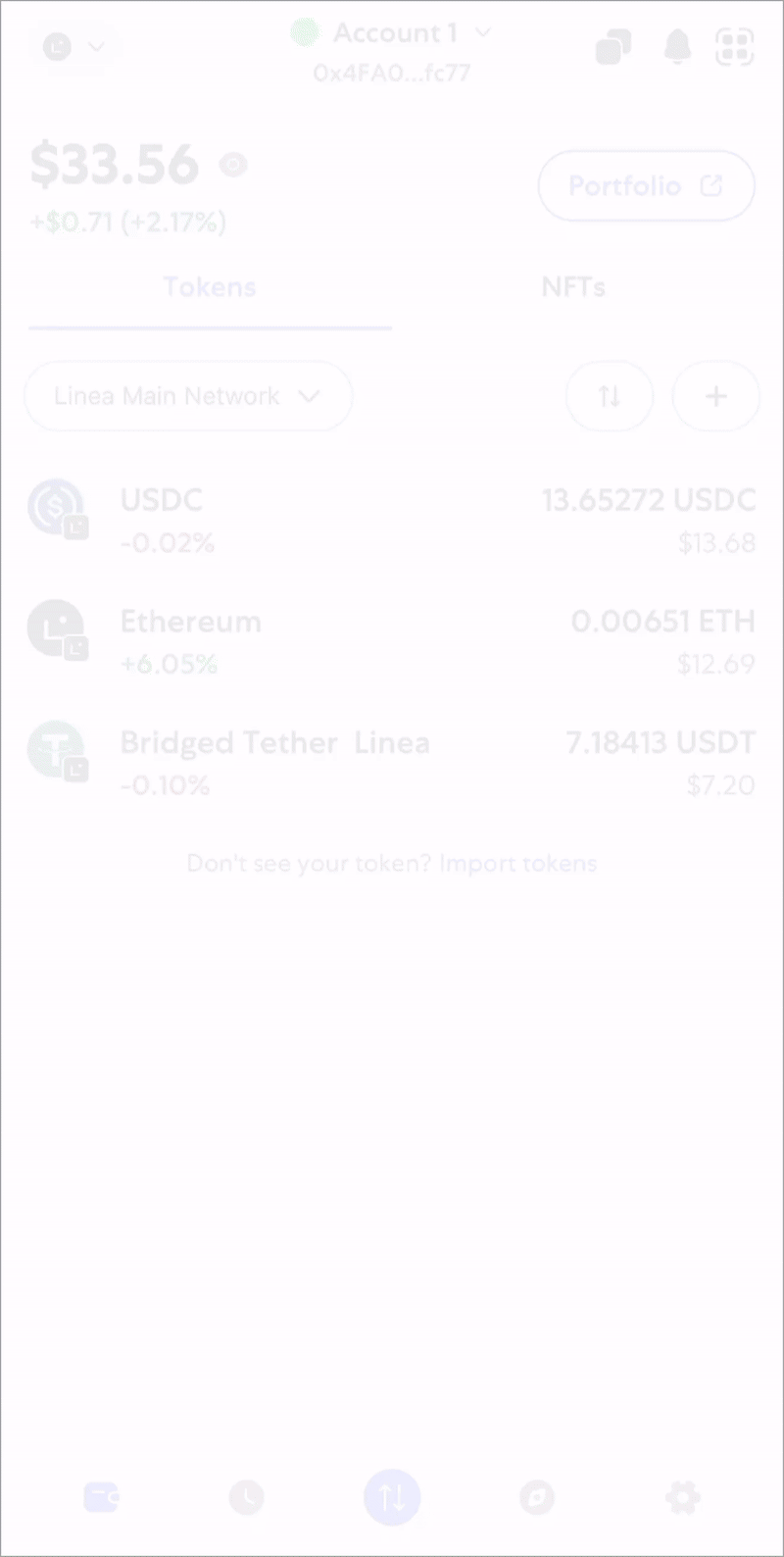 MetaMask mobile edit account name