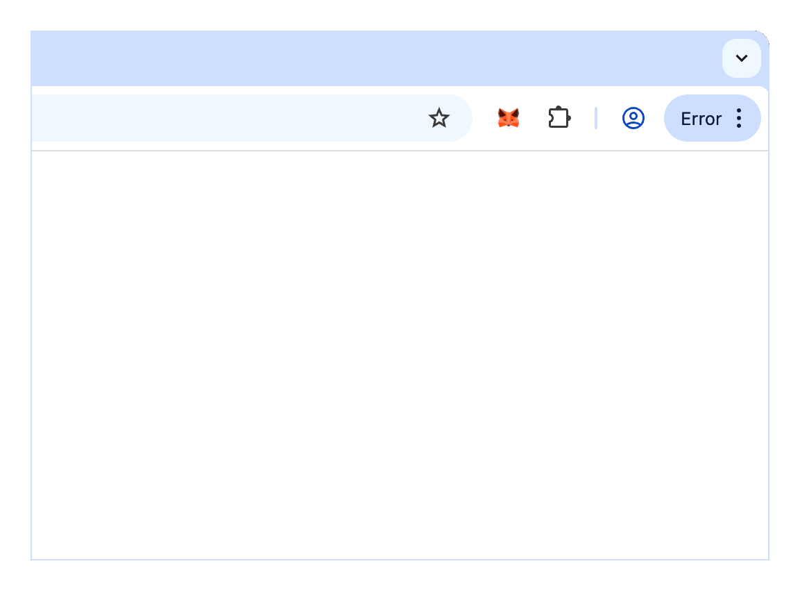 MetaMask Chrome extension manage extension button